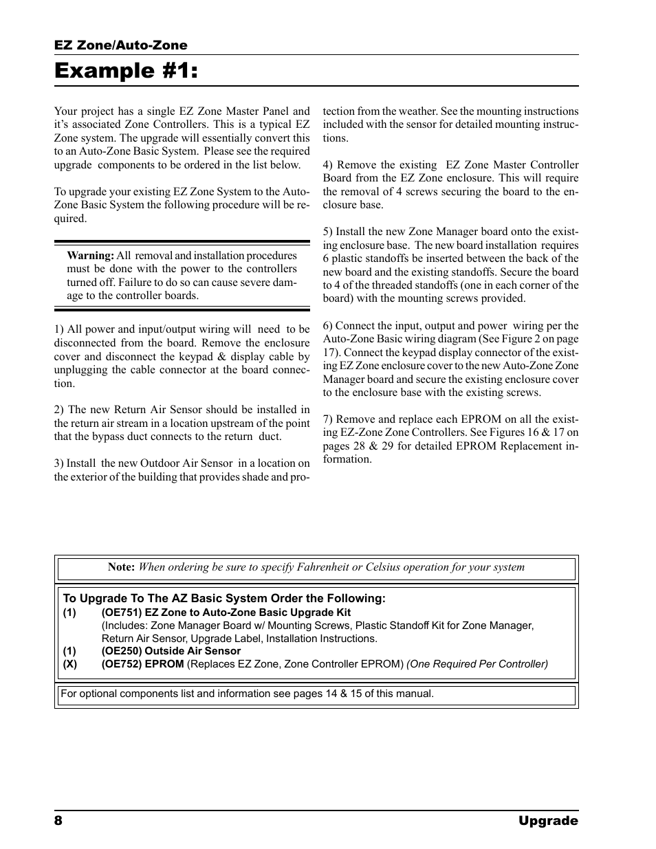 Example #1 | Auto-Zone Control Systems EZ-Zone to Auto-Zone Upgrade Guide (Version 01C) User Manual | Page 8 / 34