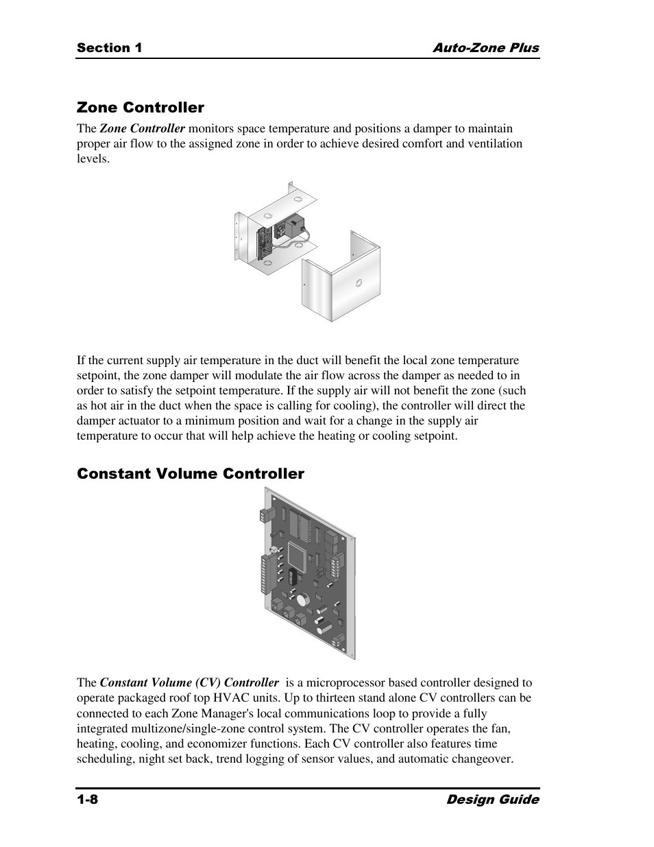 Auto-Zone Control Systems Auto-Zone Plus Systems Installation & Operation (Version 03A) User Manual | Page 12 / 210