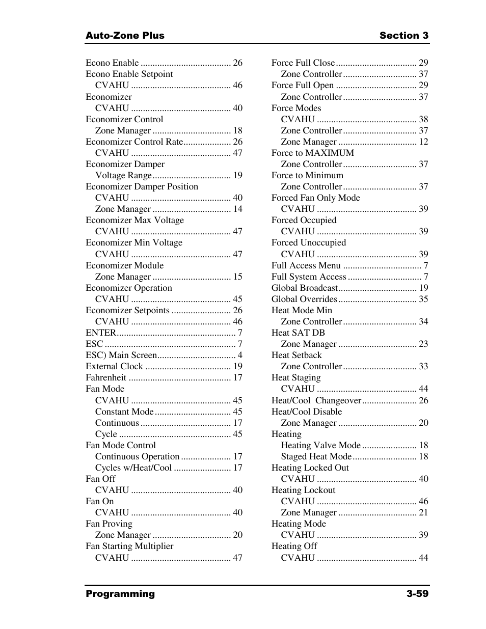 Auto-Zone Control Systems Auto-Zone Plus Systems Installation & Operation (Version 03A) User Manual | Page 145 / 210