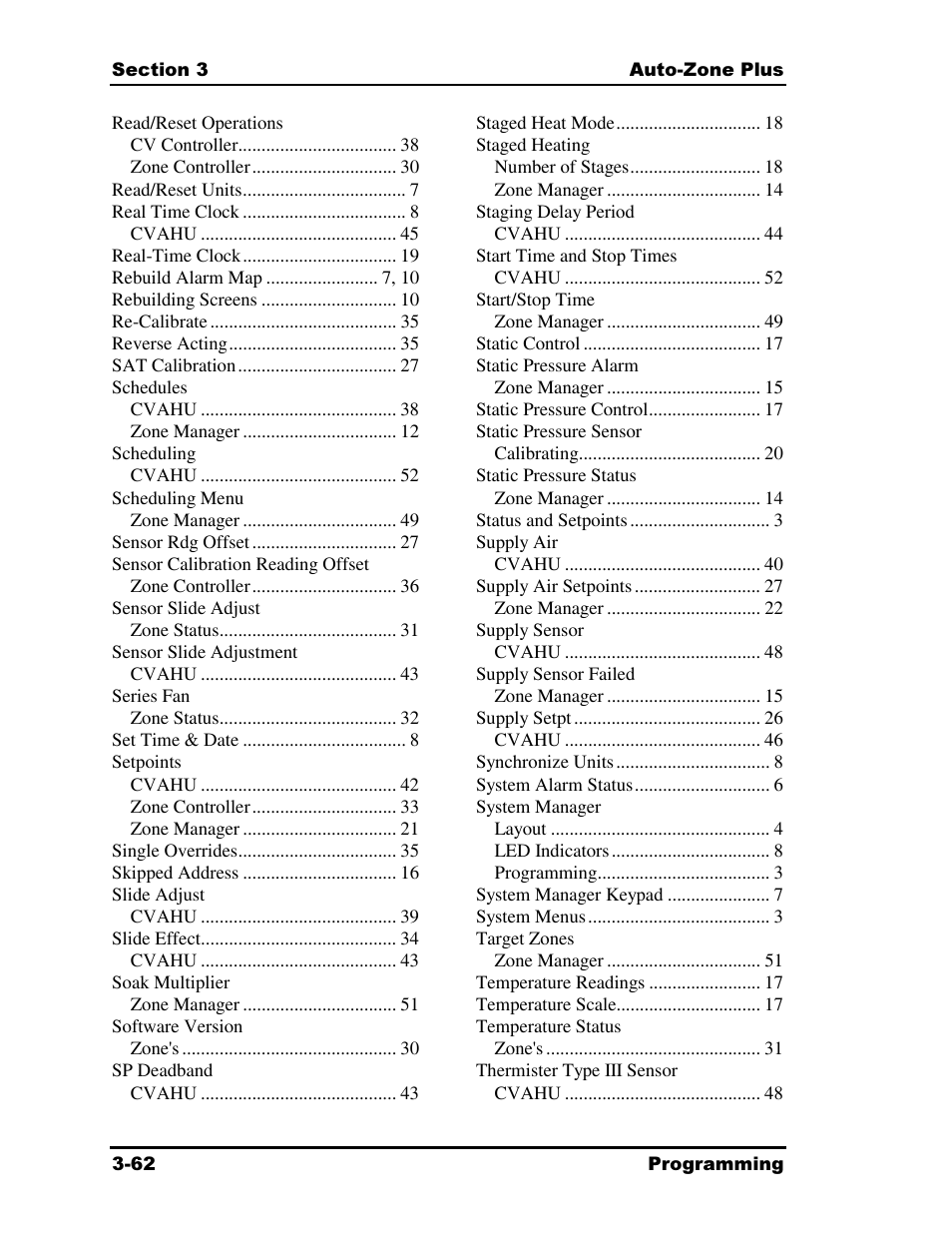 Auto-Zone Control Systems Auto-Zone Plus Systems Installation & Operation (Version 03A) User Manual | Page 148 / 210