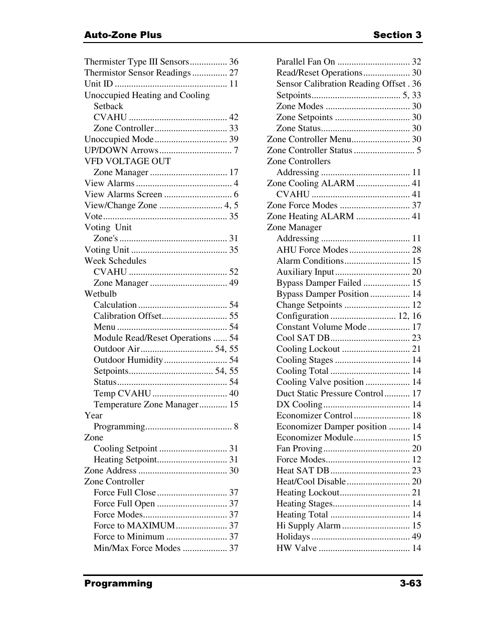 Auto-Zone Control Systems Auto-Zone Plus Systems Installation & Operation (Version 03A) User Manual | Page 149 / 210