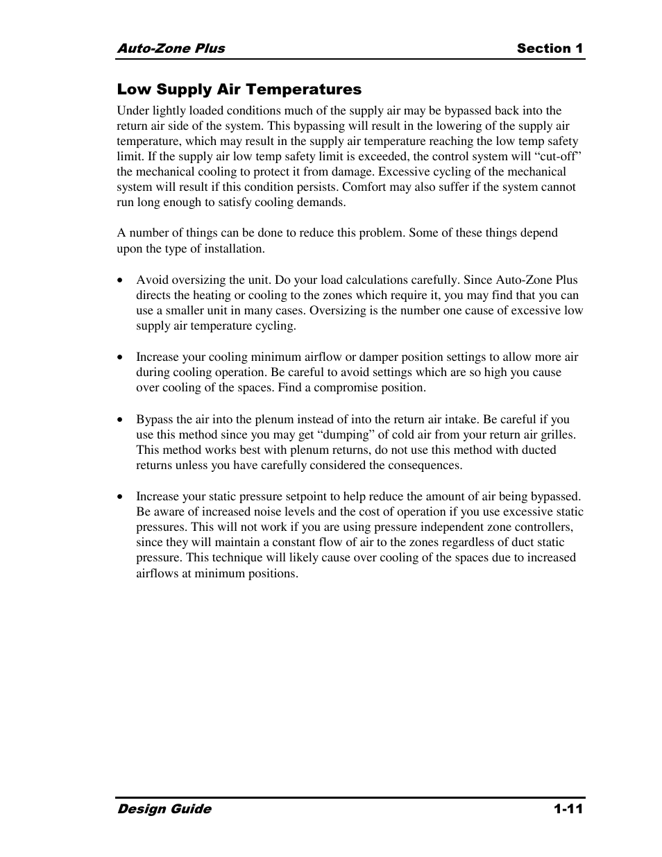 Auto-Zone Control Systems Auto-Zone Plus Systems Installation & Operation (Version 03A) User Manual | Page 15 / 210