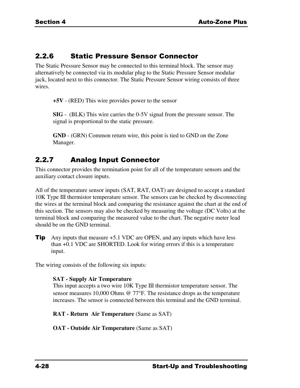Auto-Zone Control Systems Auto-Zone Plus Systems Installation & Operation (Version 03A) User Manual | Page 178 / 210