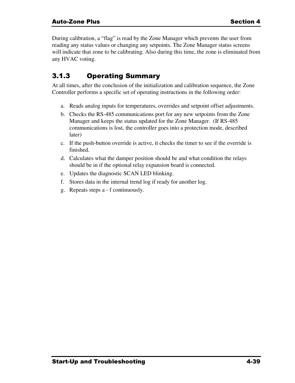 Auto-Zone Control Systems Auto-Zone Plus Systems Installation & Operation (Version 03A) User Manual | Page 189 / 210