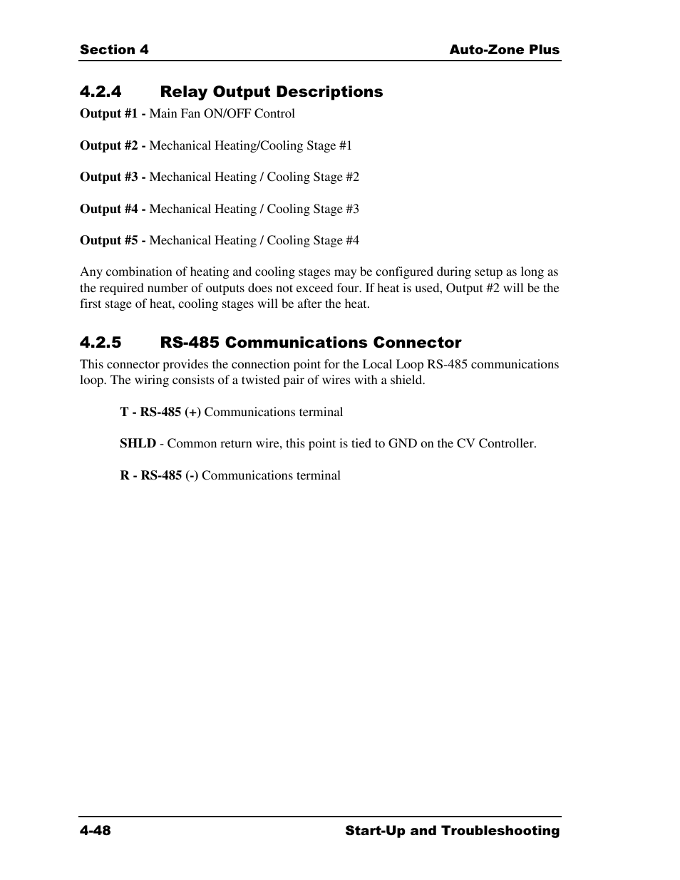 Auto-Zone Control Systems Auto-Zone Plus Systems Installation & Operation (Version 03A) User Manual | Page 198 / 210