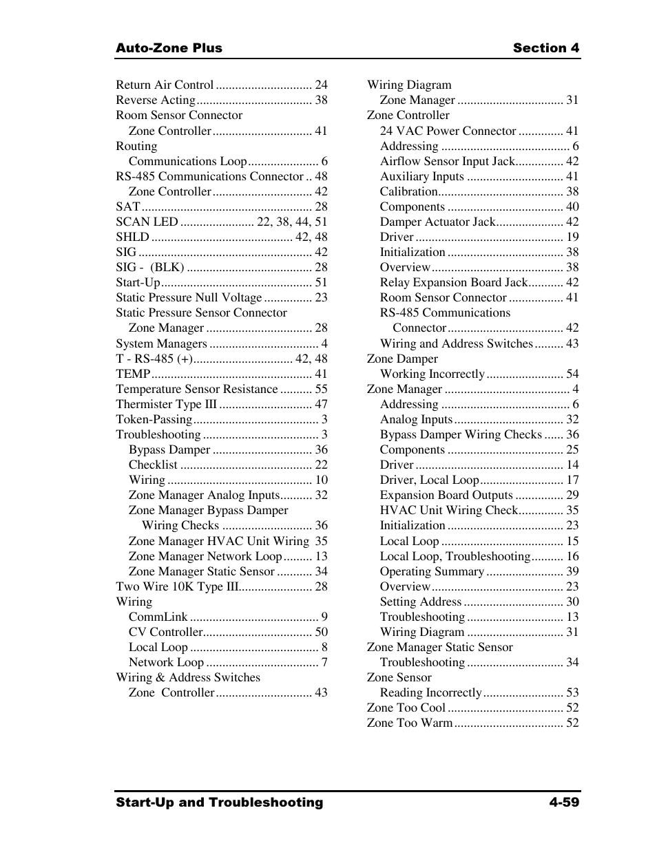 Auto-Zone Control Systems Auto-Zone Plus Systems Installation & Operation (Version 03A) User Manual | Page 209 / 210