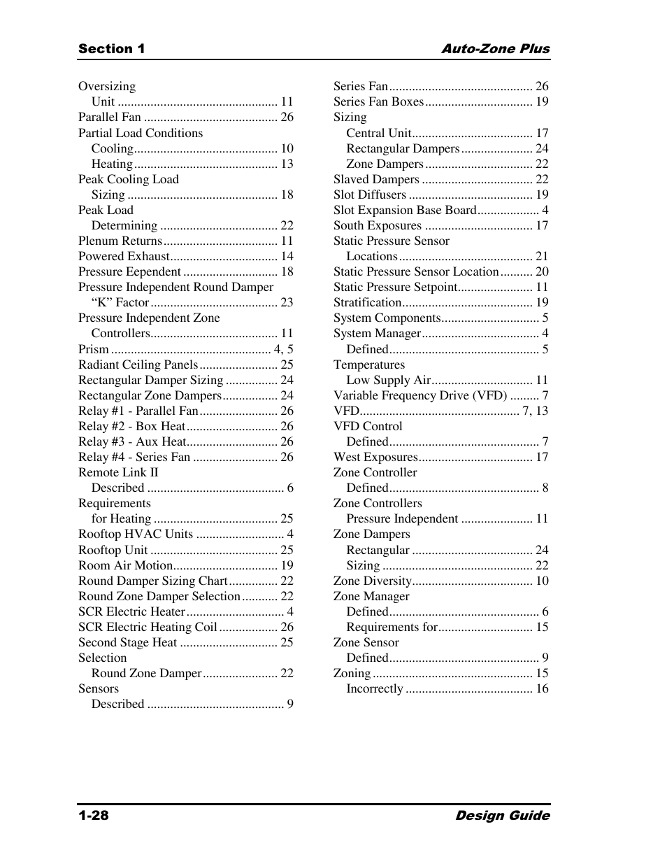 Auto-Zone Control Systems Auto-Zone Plus Systems Installation & Operation (Version 03A) User Manual | Page 32 / 210