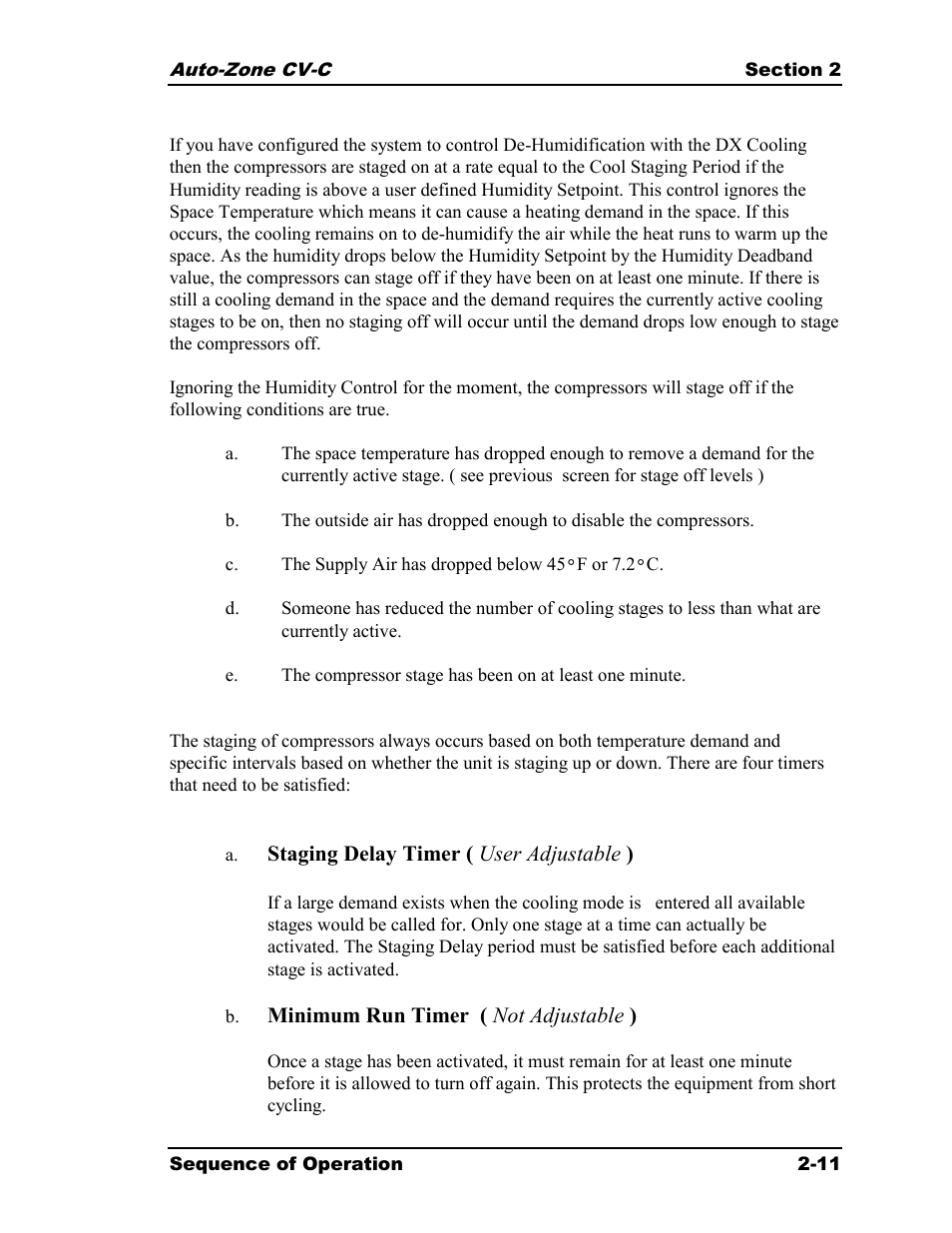 Auto-Zone Control Systems Auto-Zone CV-C Controller Installation Guide (Version 01A) User Manual | Page 21 / 42
