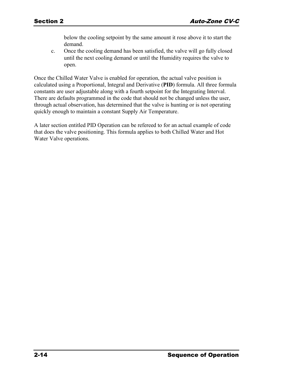 Auto-Zone Control Systems Auto-Zone CV-C Controller Installation Guide (Version 01A) User Manual | Page 24 / 42