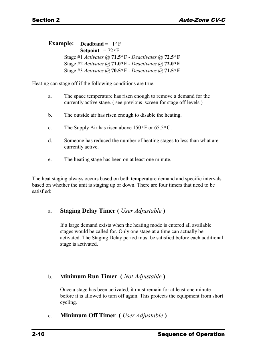 Auto-Zone Control Systems Auto-Zone CV-C Controller Installation Guide (Version 01A) User Manual | Page 26 / 42