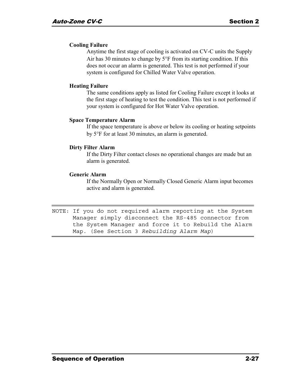 Auto-Zone Control Systems Auto-Zone CV-C Controller Installation Guide (Version 01A) User Manual | Page 37 / 42