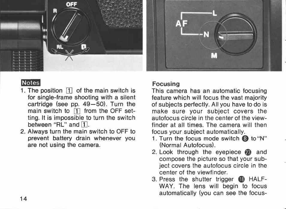 Canon AF514XL-S User Manual | Page 14 / 121