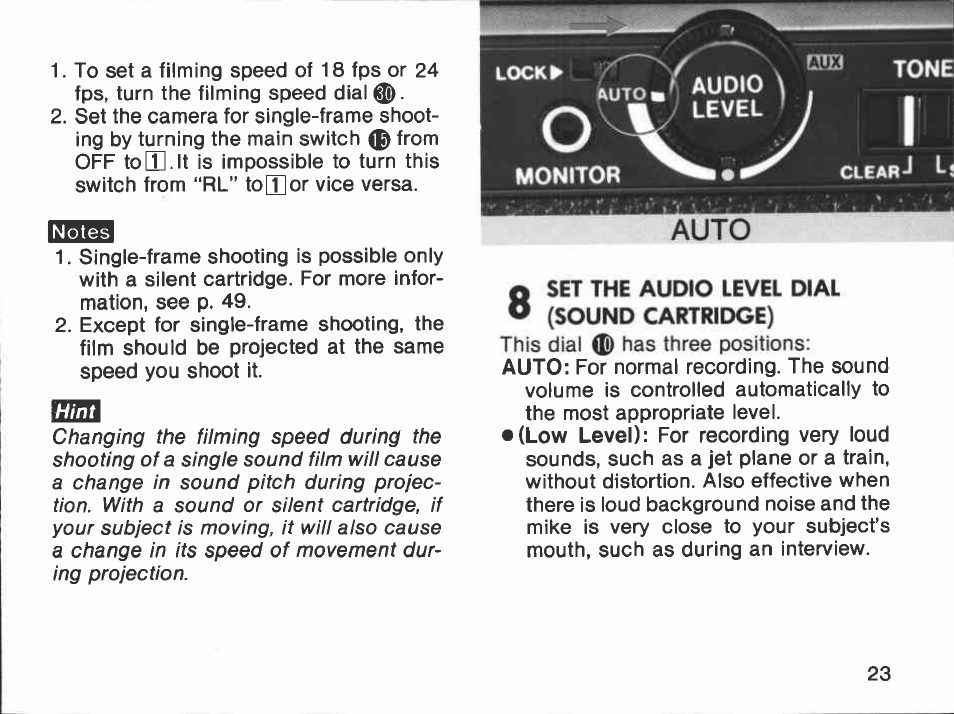 Focusing | Canon AF514XL-S User Manual | Page 23 / 121