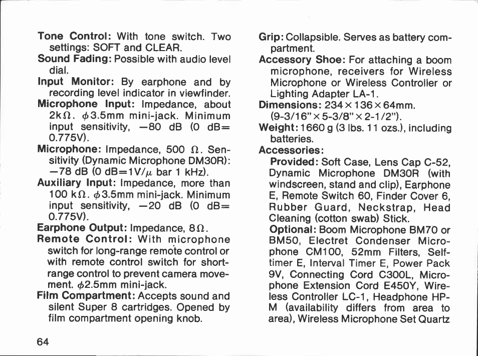 Canon AF514XL-S User Manual | Page 64 / 121