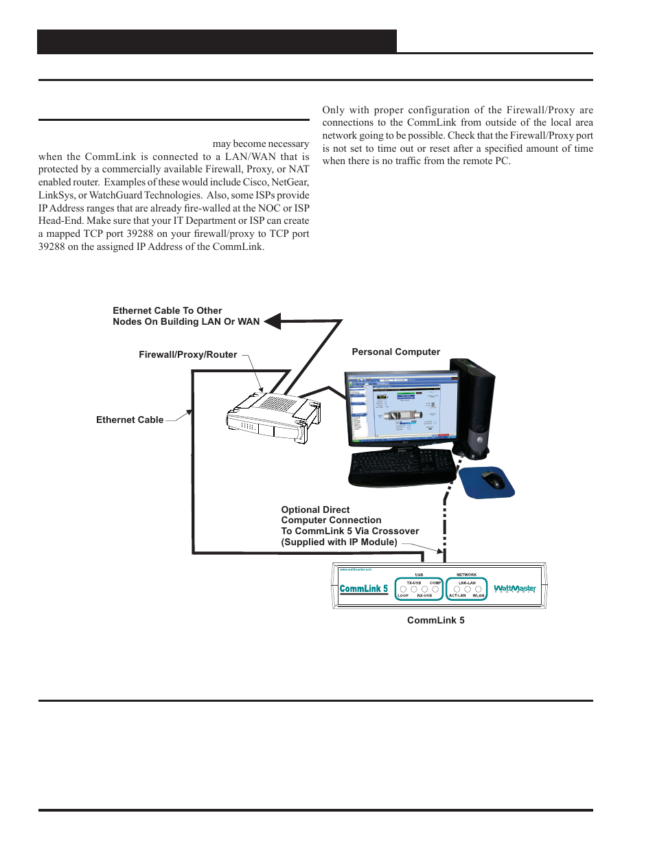 Ip module, Connecting the network | Auto-Zone Control Systems IP Module Kit Installation Guide for the IP Module Kit Used with CommLink IV & 5 (Version 01N) User Manual | Page 16 / 20