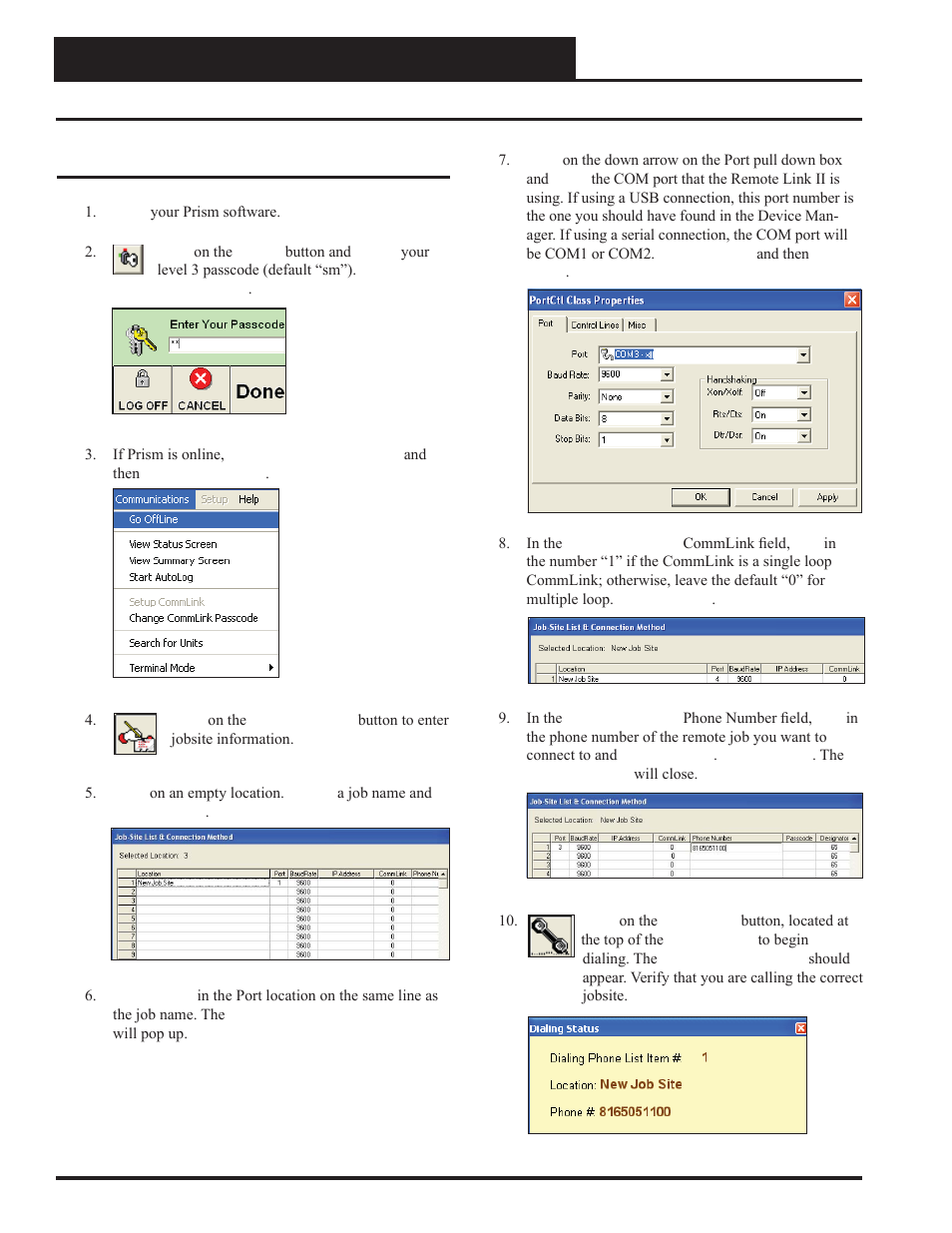 Remote link ii technical guide | Auto-Zone Control Systems Remote Link II Technical Guide, Installation Instructions for the Remote Link II Modem (Version 01C) User Manual | Page 12 / 20