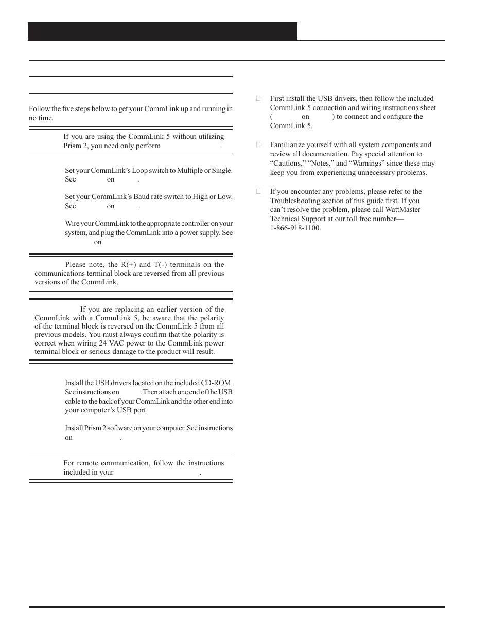 Commlink 5 technical guide, Quick guide, 4 operator interface | Auto-Zone Control Systems CommLink 5 Technical Guide, Installation Instructions for the CommLink 5 Communications Interface (Version 01G) User Manual | Page 4 / 16