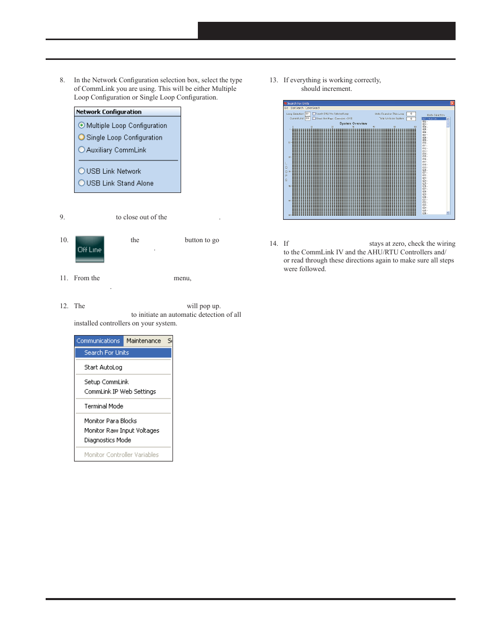 Prism ii setup instructions | Auto-Zone Control Systems CommLink IV Technical Guide, Installation Instructions for the CommLink IV Communications Interface (Version 01E) User Manual | Page 13 / 20