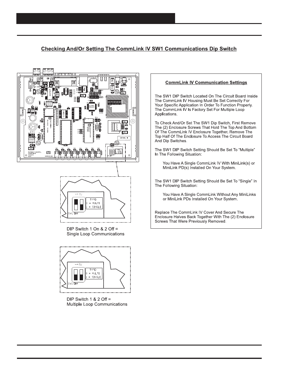 Auto-Zone Control Systems CommLink IV Technical Guide, Installation Instructions for the CommLink IV Communications Interface (Version 01E) User Manual | Page 6 / 20