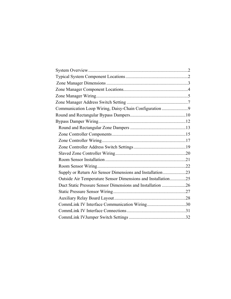 Table of figures | Auto-Zone Control Systems Auto-Zone Basic Systems Installation & Operation (Version 02C) User Manual | Page 30 / 150