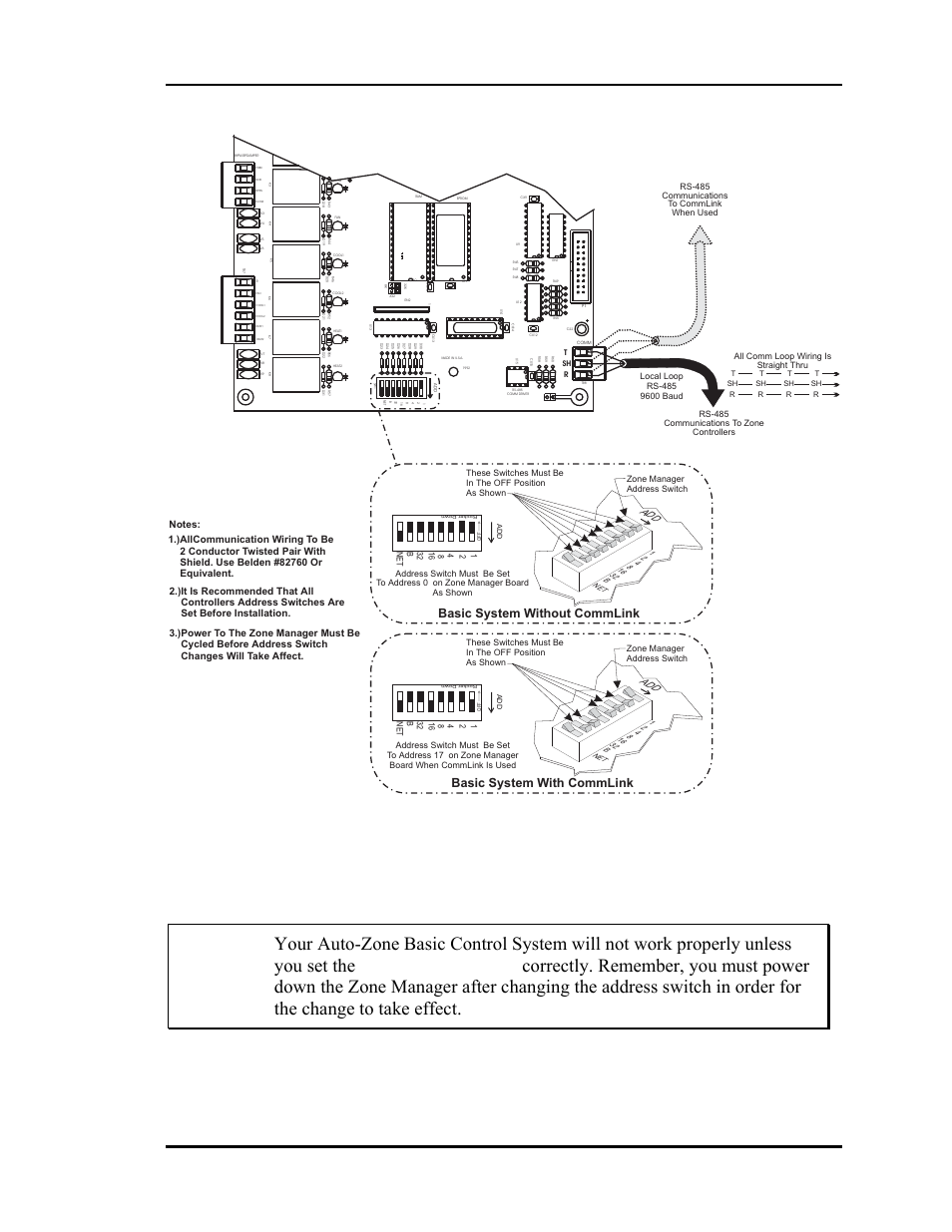 Auto-zone basic | Auto-Zone Control Systems Auto-Zone Basic Systems Installation & Operation (Version 02C) User Manual | Page 37 / 150