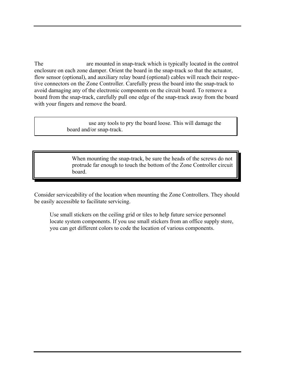 Zone controllers | Auto-Zone Control Systems Auto-Zone Basic Systems Installation & Operation (Version 02C) User Manual | Page 44 / 150