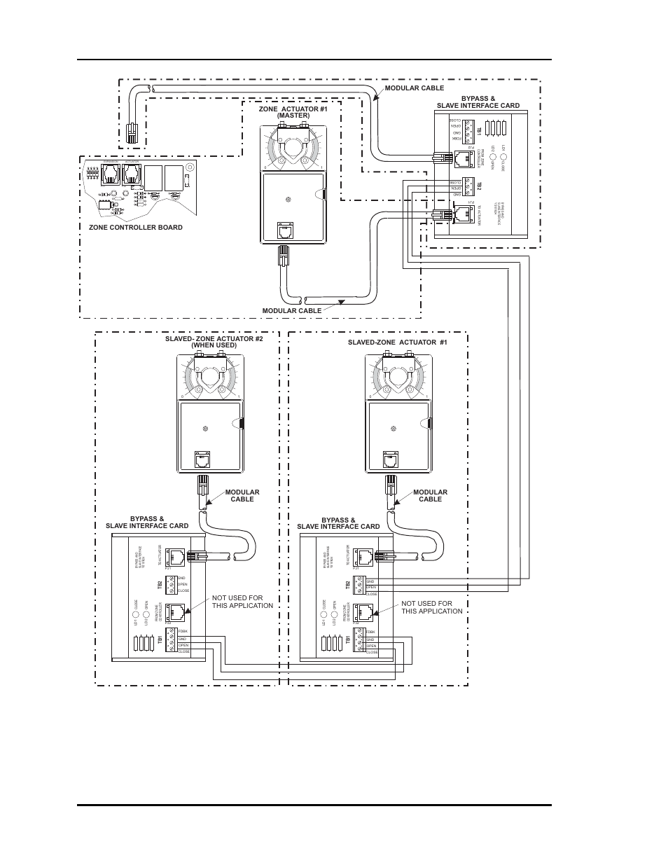 Auto-zone basic, Installation and wiring, Figure 2-14: slaved zone controller wiring | Auto-Zone Control Systems Auto-Zone Basic Systems Installation & Operation (Version 02C) User Manual | Page 50 / 150