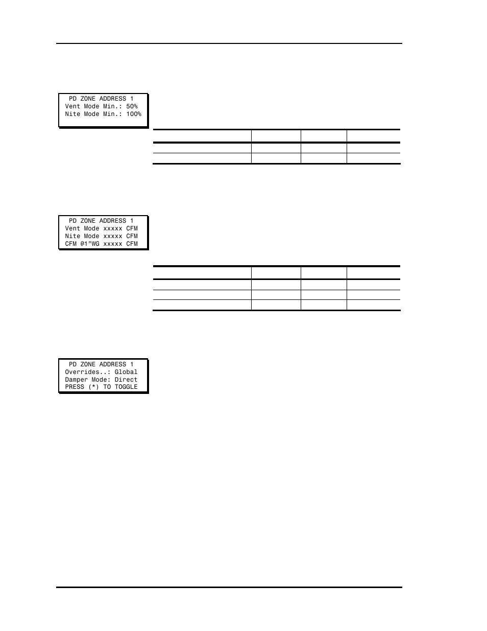 Setpoint screen #5a, Setpoint screen #5b, Setpoint screen #6 | Auto-zone basic | Auto-Zone Control Systems Auto-Zone Basic Systems Installation & Operation (Version 02C) User Manual | Page 80 / 150