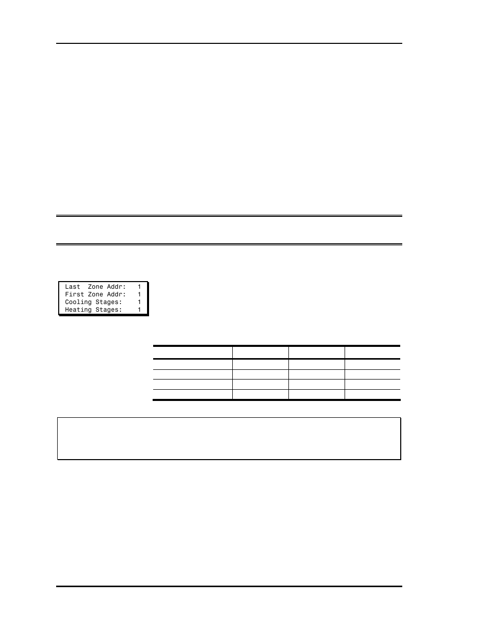 Zone manager configuration, Configuration screen #1 | Auto-Zone Control Systems Auto-Zone Basic Systems Installation & Operation (Version 02C) User Manual | Page 88 / 150