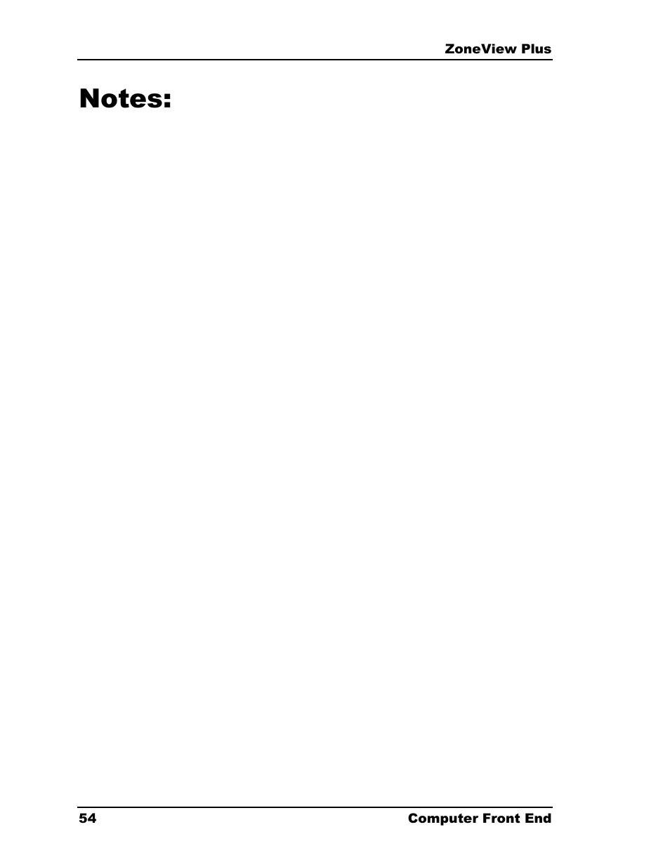 Auto-Zone Control Systems ZoneView Plus Software Manual (Version 01C) User Manual | Page 60 / 62