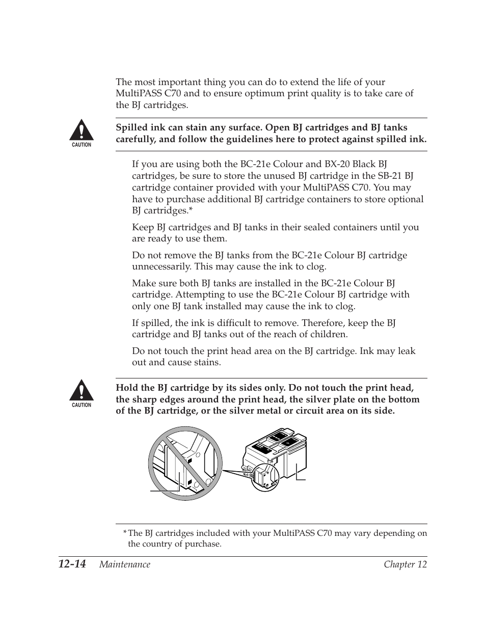 Maintenance | Canon C70 User Manual | Page 288 / 421