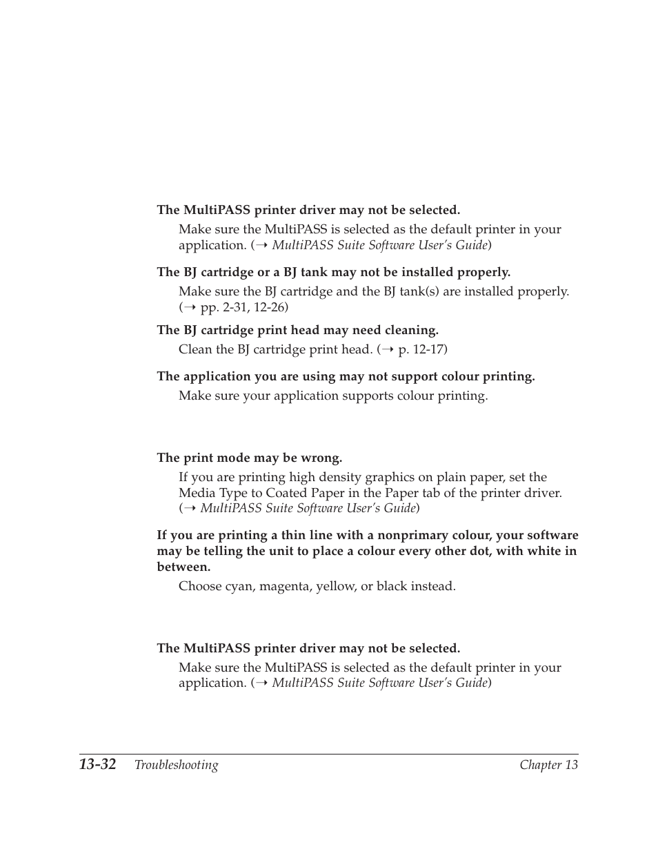 Colour printing and colour copying problems | Canon C70 User Manual | Page 340 / 421