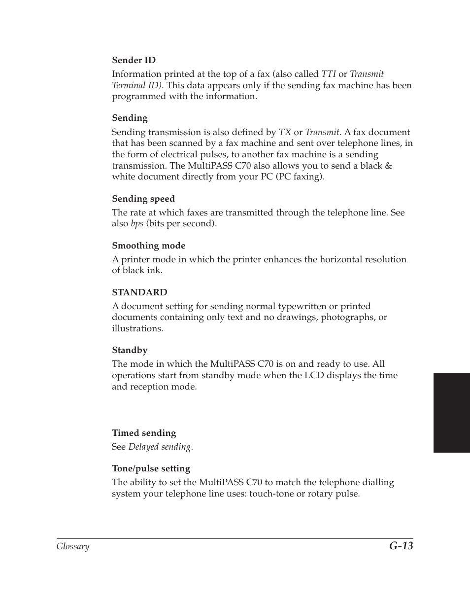 G-13 | Canon C70 User Manual | Page 401 / 421