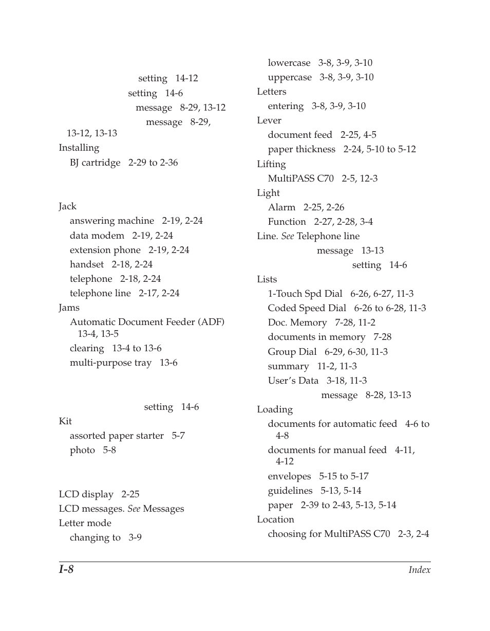 Canon C70 User Manual | Page 410 / 421