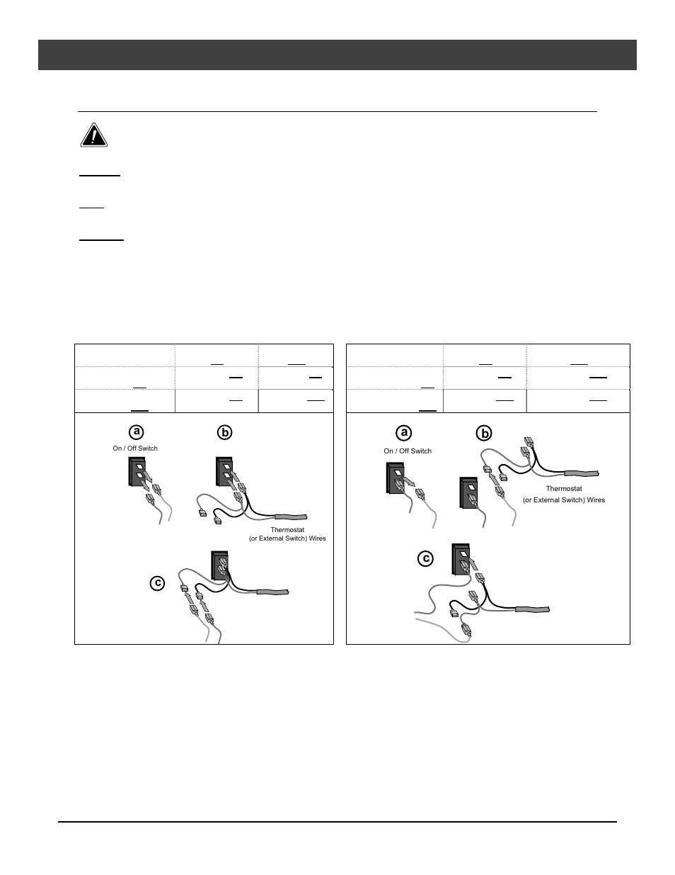 Installation, Optional wall switch or thermostat installation | Avalon Firestyles Cypress User Manual | Page 11 / 58