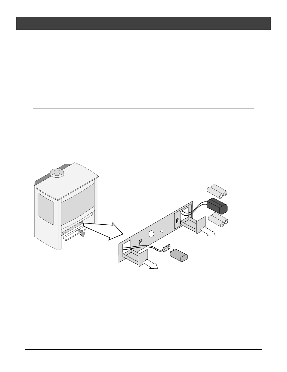 Maintenance, Maintaining your stove's appearance, Battery replacement | Avalon Firestyles Cypress User Manual | Page 33 / 58