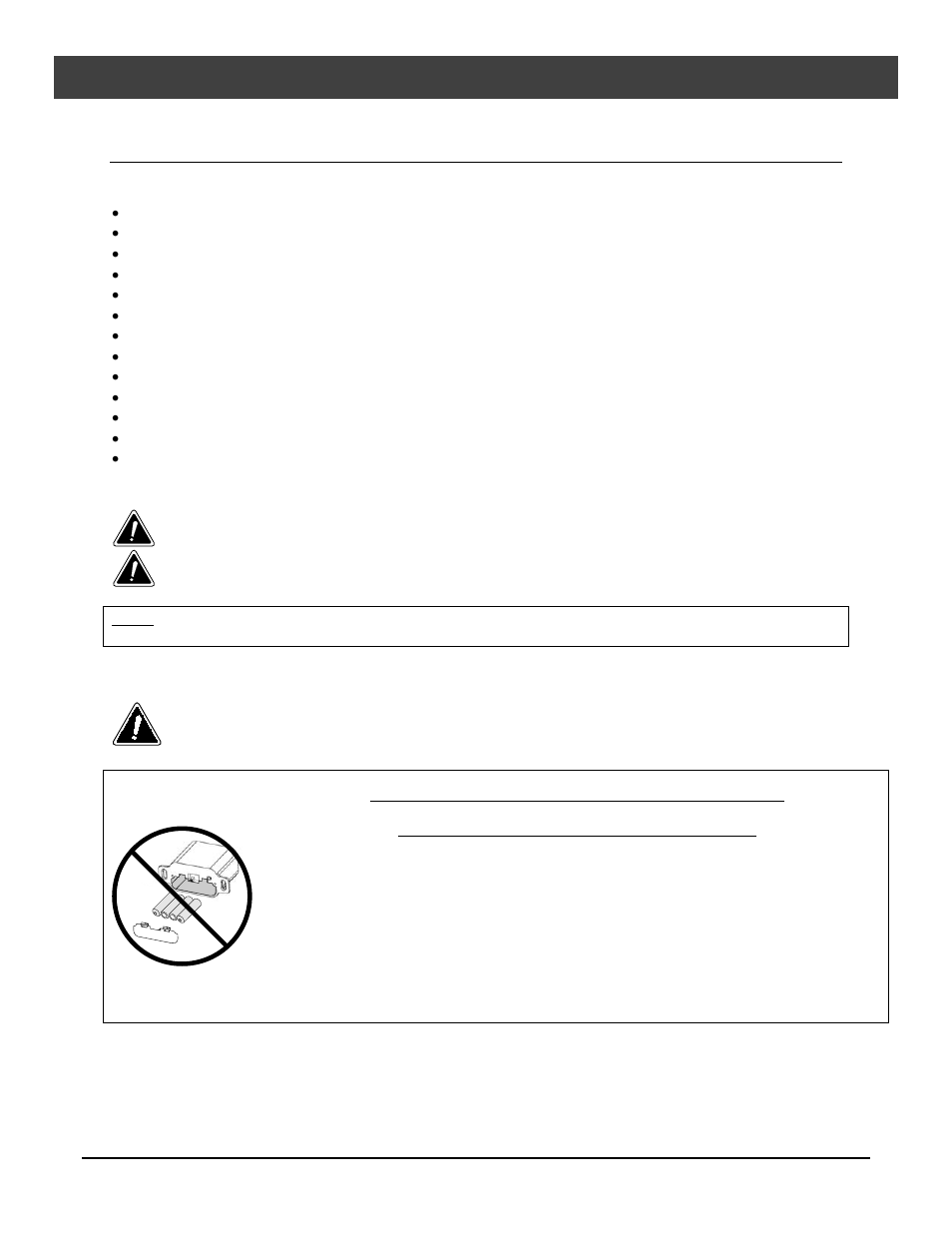 Optional equipment, Keep batteries and cover installed at all times | Avalon Firestyles Cypress User Manual | Page 44 / 58