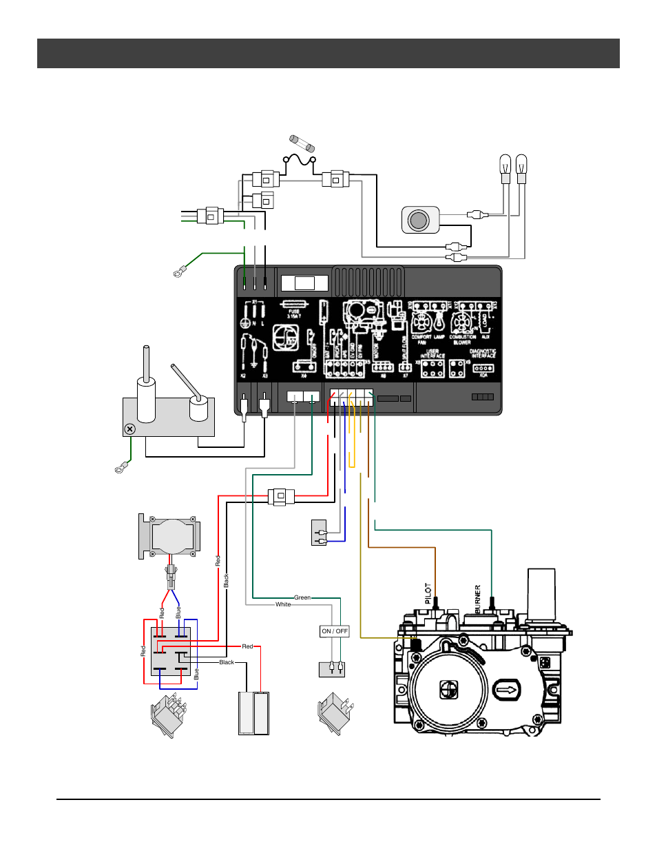 Optional equipment, Pilot sensor, For qualified installers only) | Base wiring diagram | Avalon Firestyles Cypress User Manual | Page 45 / 58