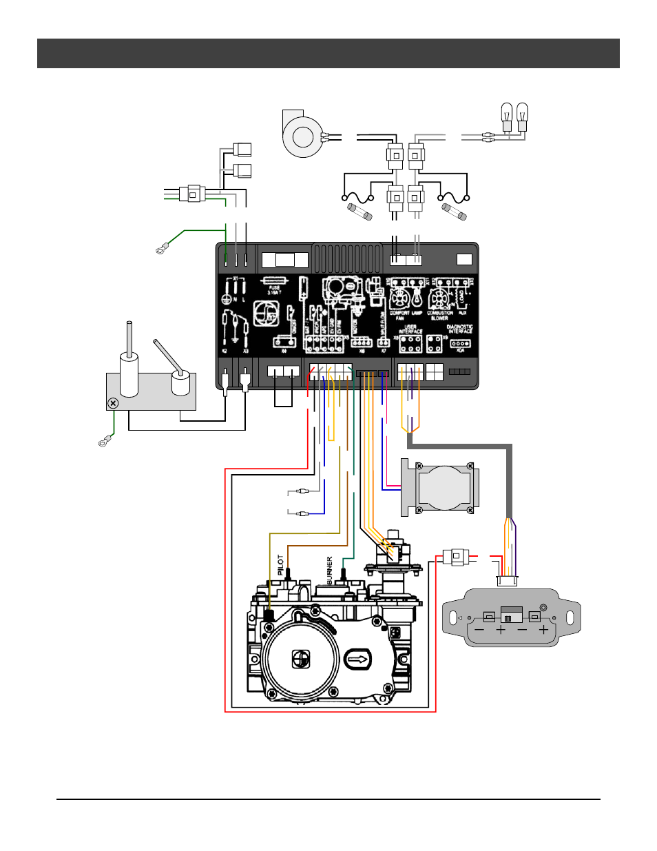Optional equipment, For qualified installers only), Gs2 remote wiring diagram | Pilot sensor | Avalon Firestyles Cypress User Manual | Page 46 / 58
