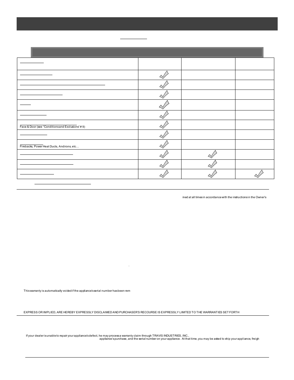 Conditions & exclusions, If warranty service is needed, Warranty | Avalon Firestyles Tree of Life User Manual | Page 39 / 58