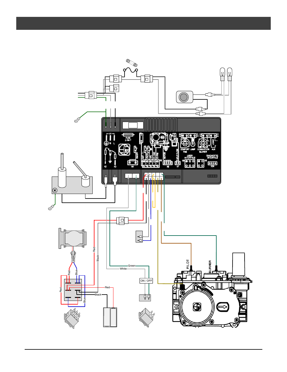 Base wiring diagram, Optional equipment, Pilot sensor | For qualified installers only) | Avalon Firestyles Tree of Life User Manual | Page 44 / 58