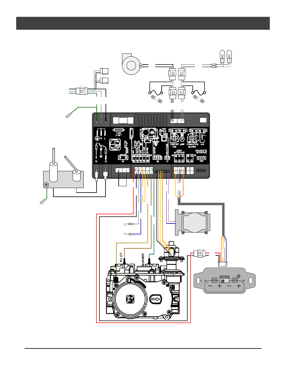Gs2 remote wiring diagram, Optional equipment, Pilot sensor | For qualified installers only) | Avalon Firestyles Tree of Life User Manual | Page 45 / 58