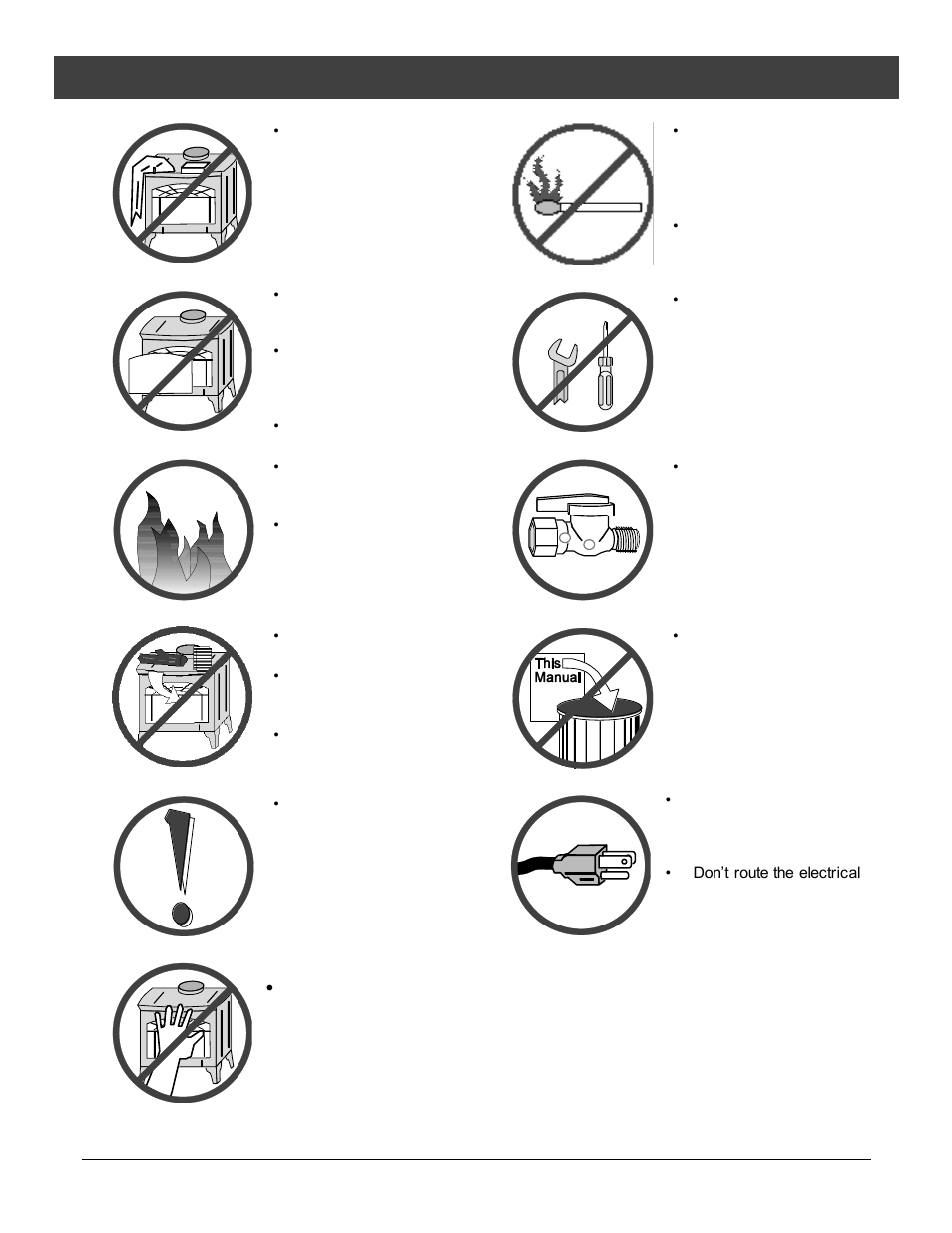 Safety precautions | Avalon Firestyles Tree of Life User Manual | Page 5 / 58