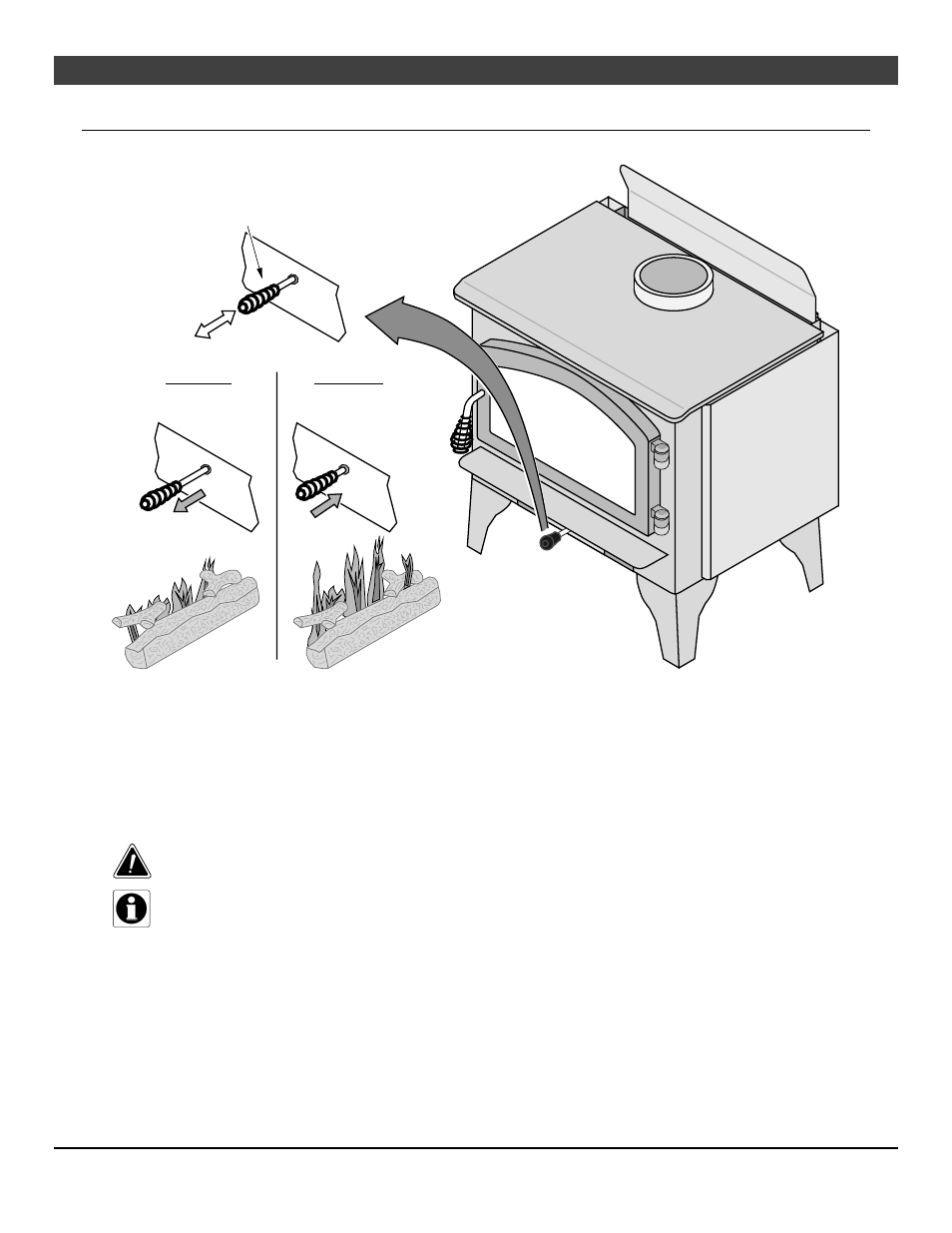 Operating your appliance 21, Adjusting the burn rate | Avalon Firestyles 1250 Wood Stove User Manual | Page 21 / 38