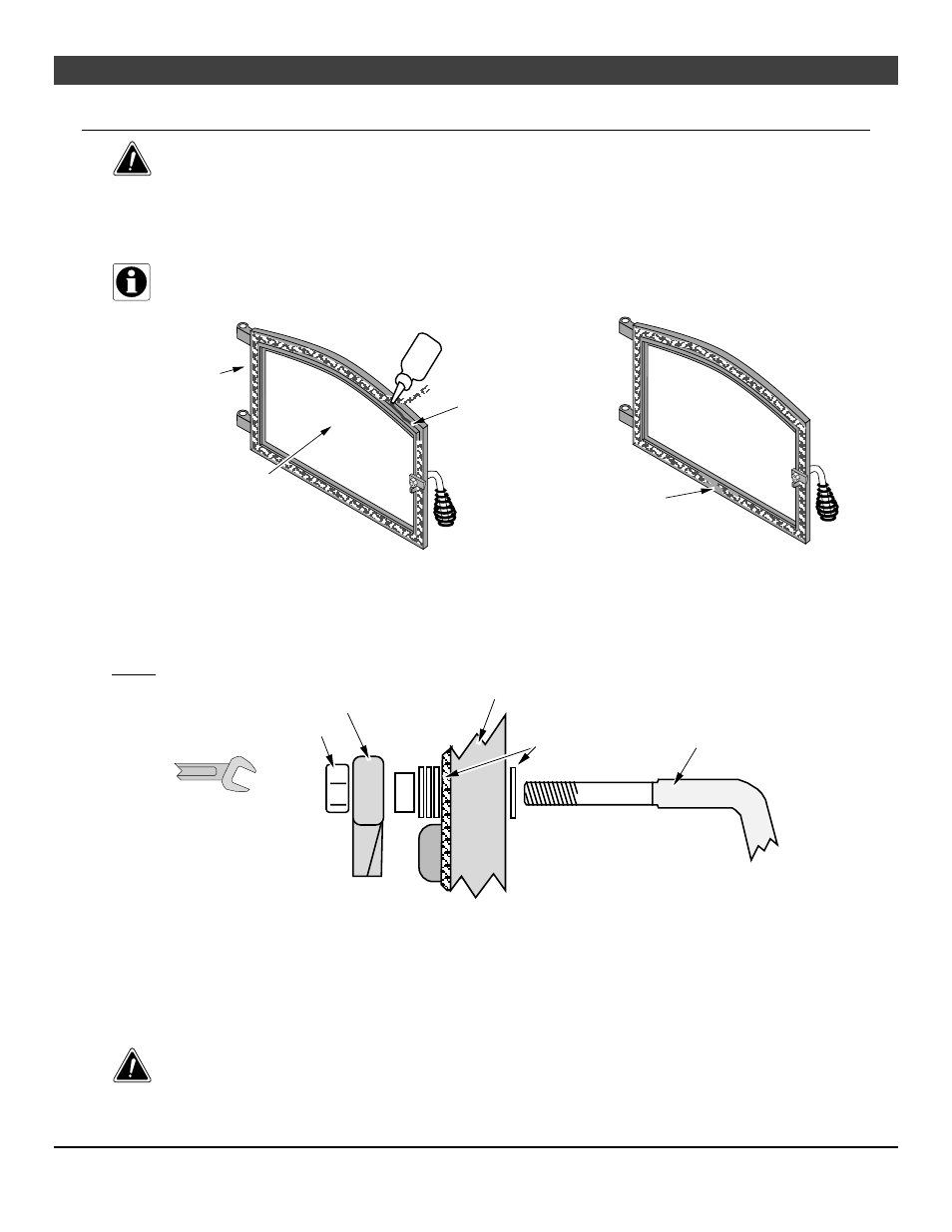 28 maintaining your appliance, Monthly maintenance (while appliance is in use) | Avalon Firestyles 1250 Wood Stove User Manual | Page 28 / 38