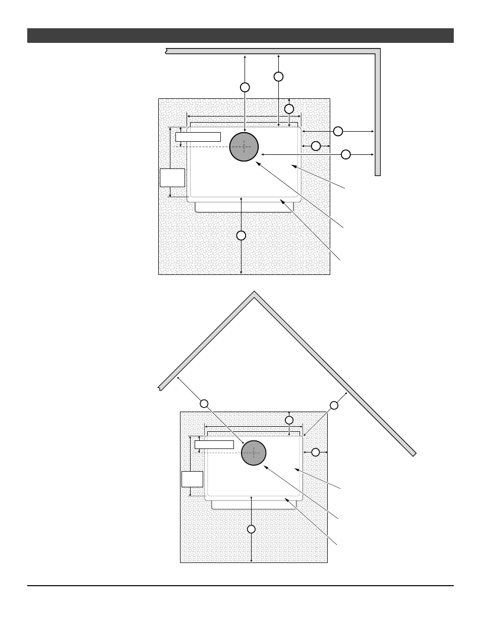 Stove installation, For qualified installers only), Top view - corner installation | Avalon Firestyles 1250 Wood Stove User Manual | Page 9 / 38
