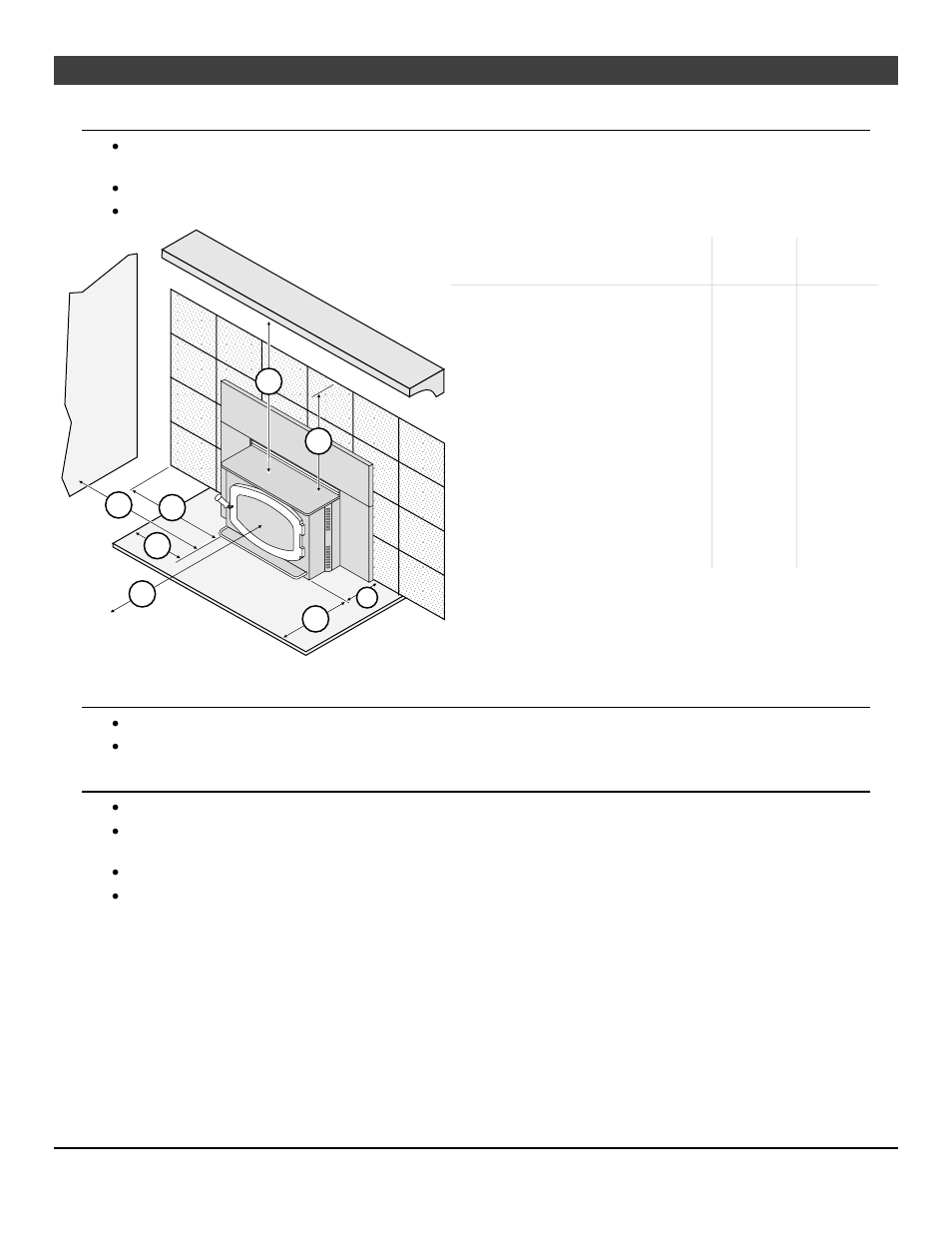 20 fireplace insert installation, Minimum clearances, Insert placement requirements | Hearth requirements, Masonry fireplace requirements | Avalon Firestyles Olympic User Manual | Page 20 / 48