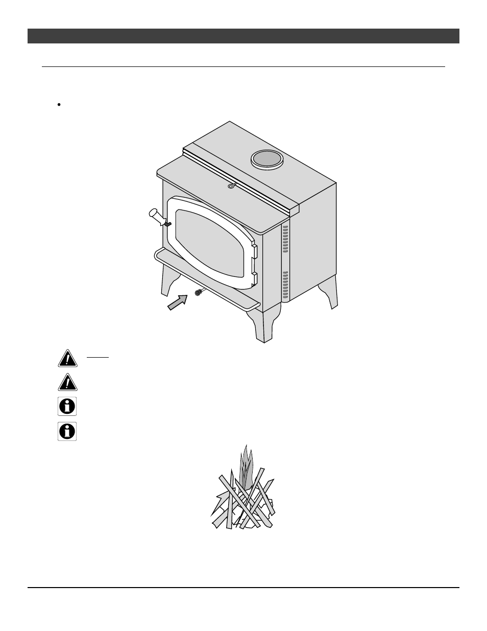 Operating your appliance 27, Starting a fire | Avalon Firestyles Olympic User Manual | Page 27 / 48