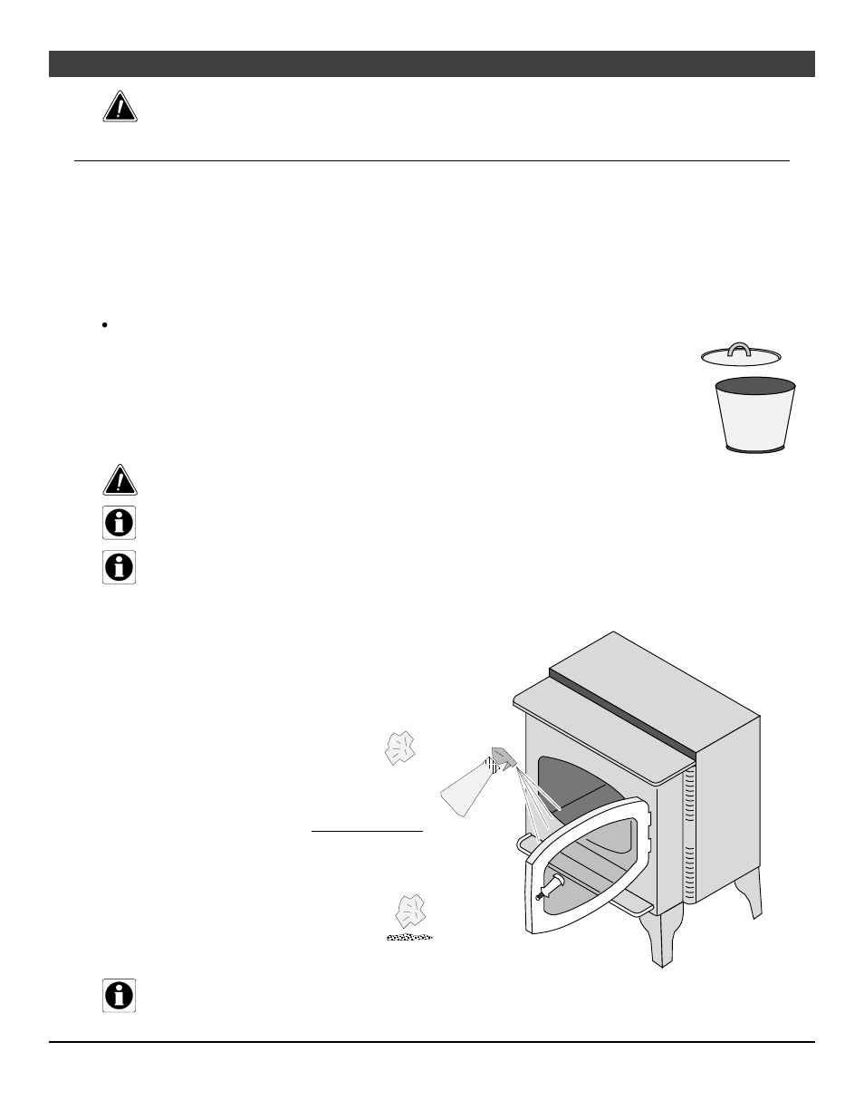 34 maintaining your appliance, Daily maintenance (while stove is in use) | Avalon Firestyles Olympic User Manual | Page 34 / 48