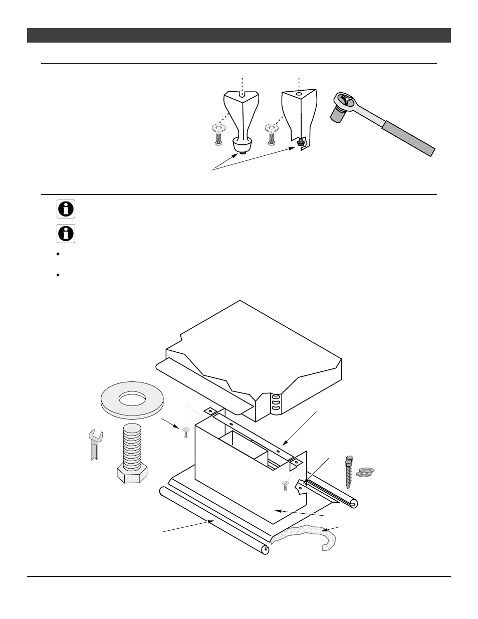 42 optional equipment, Stove leg installation | Avalon Firestyles Olympic User Manual | Page 42 / 48